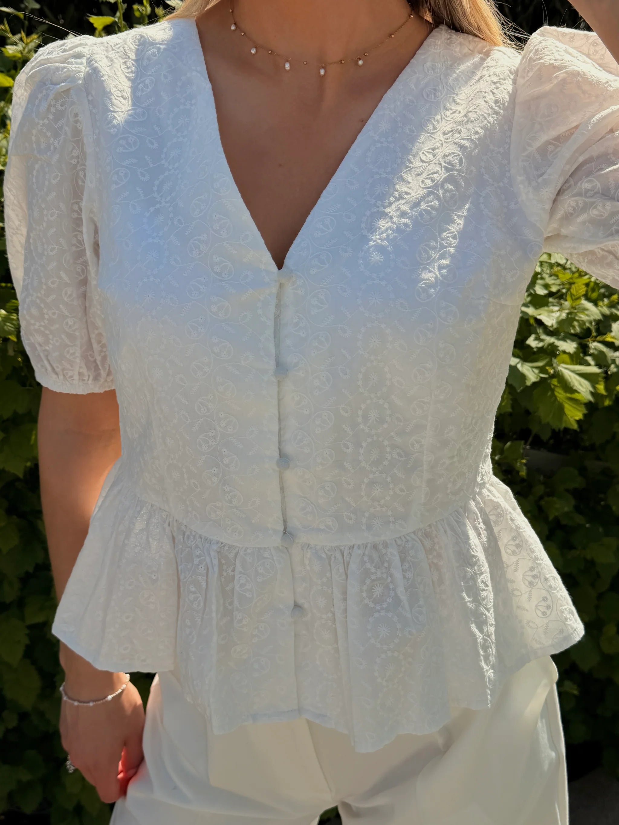 VMLENA Top - Bright White